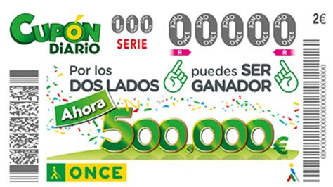 historico premios once|Cupón diario de la ONCE: Número premiado.